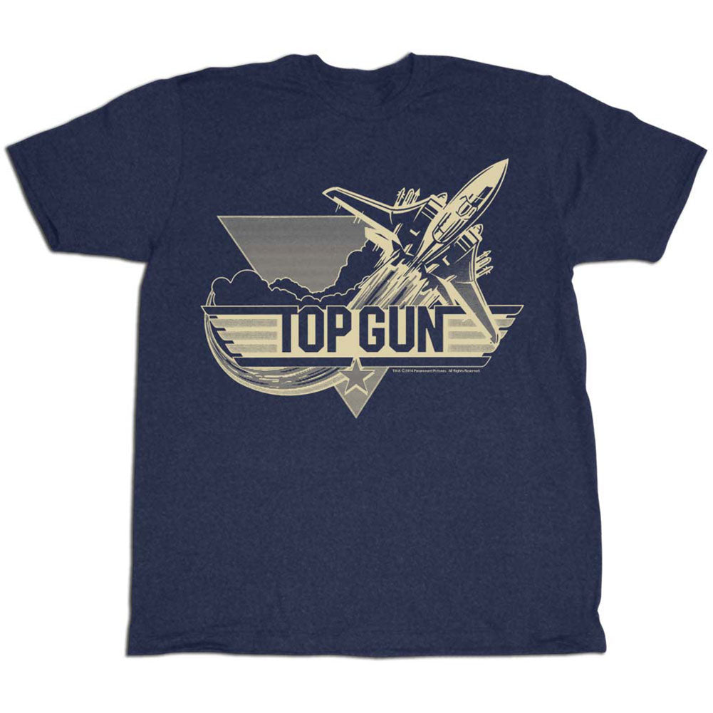 Top Gun Plane Slim Fit T-shirt Front