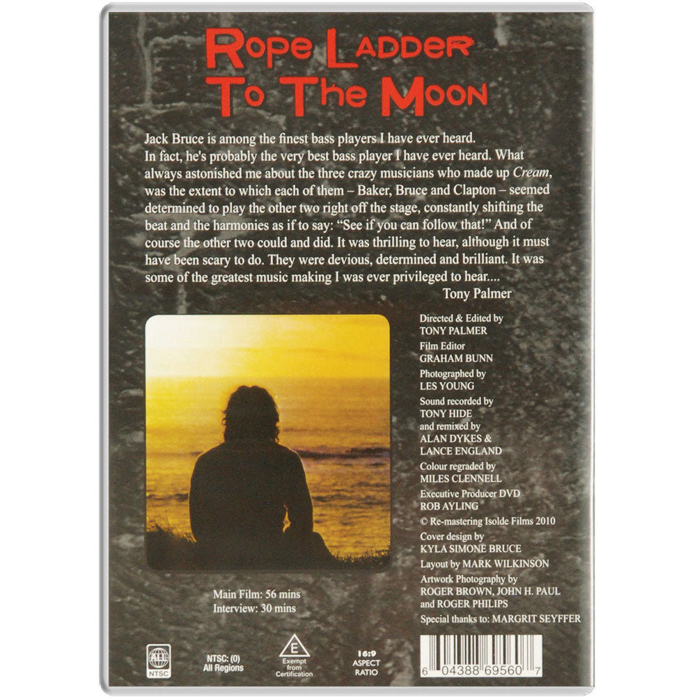 Cream Rope Ladder To The Moon DVD Back