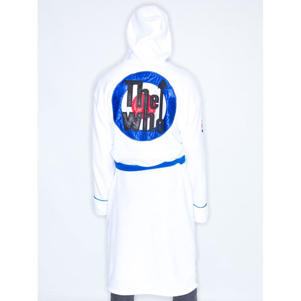 Who Logo Bath Robe Back