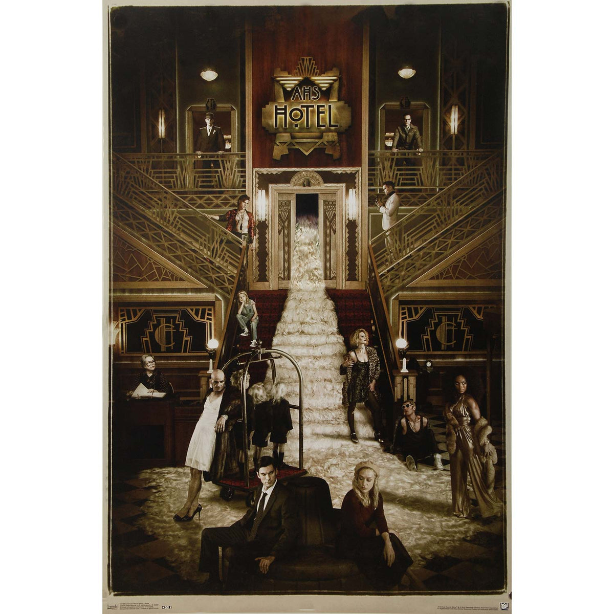American Horror Story Hotel Domestic Poster Front