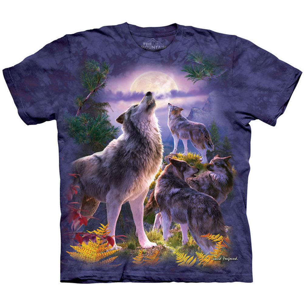 The Mountain Wolfpack Moon T-shirt Front