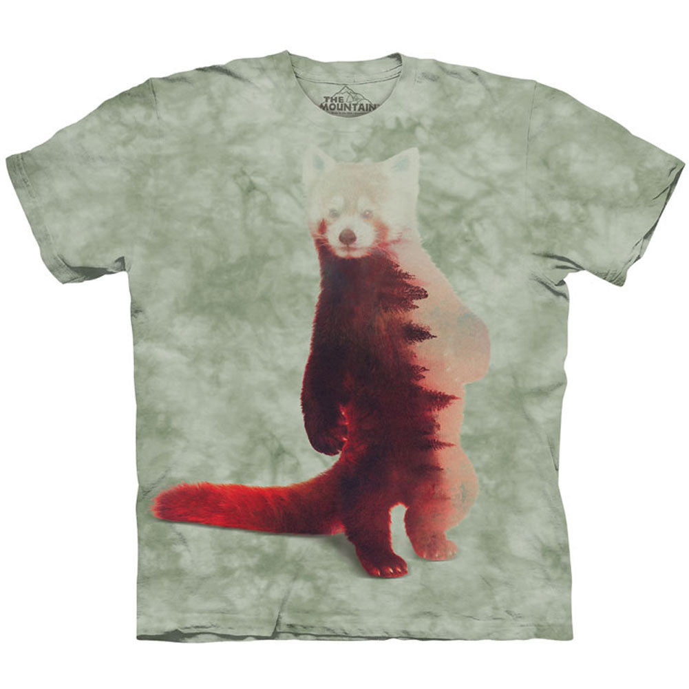The Mountain Red Panda Forest T-shirt