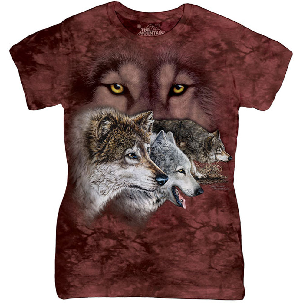 The Mountain Find 9 Wolves Babydoll Front