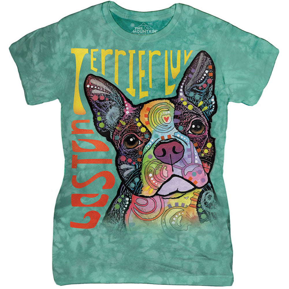 The Mountain Boston Terrier Luv Babydoll Front