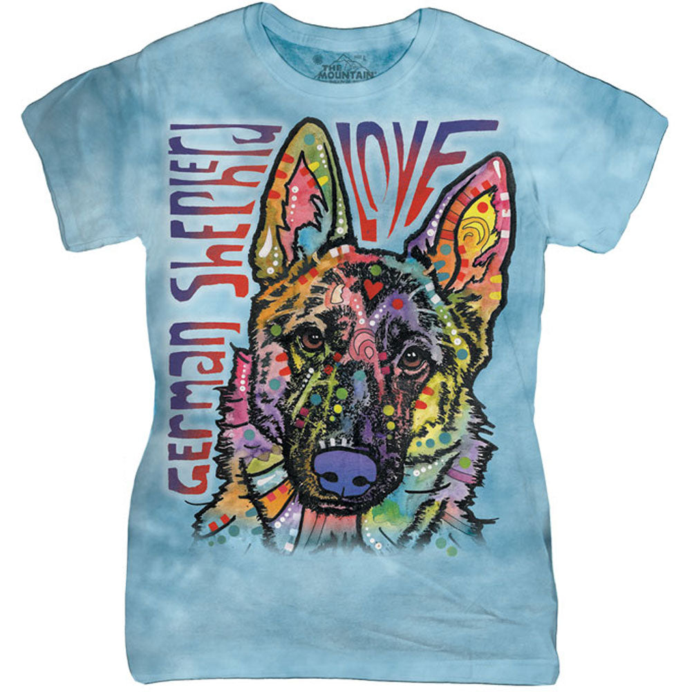 The Mountain German Shepherd Luv Babydoll Front