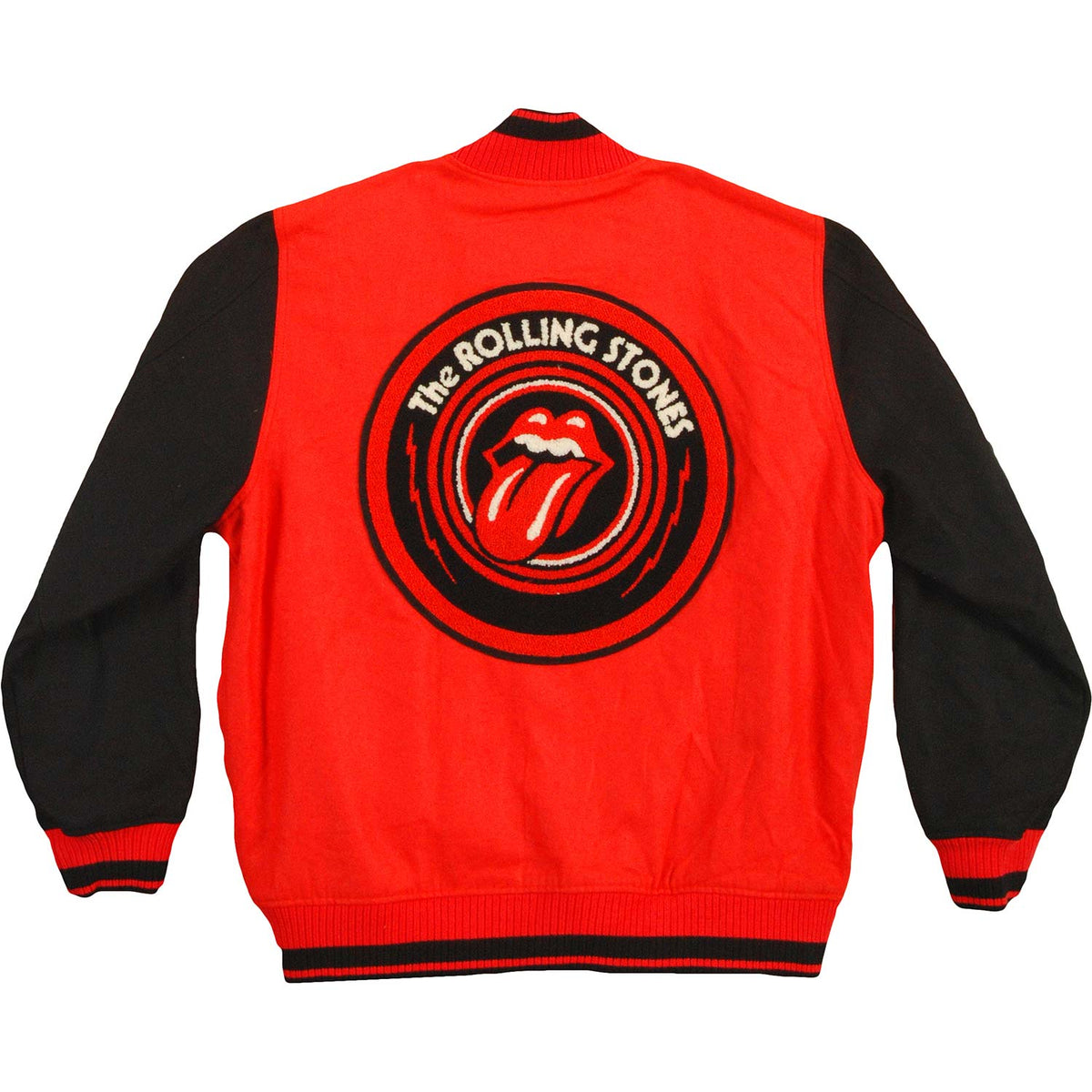 The Rolling Stones Varsity Jacket Varsity Jacket Back