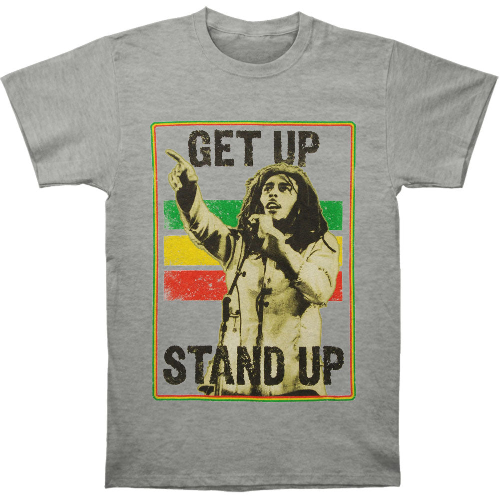 Bob Marley Get Up T-shirt Front