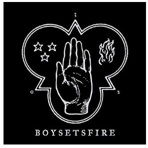 Boy Sets Fire While A Nation Sleeps Sticker Front