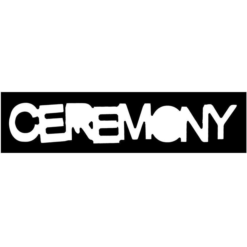 Ceremony Logo Sticker Front