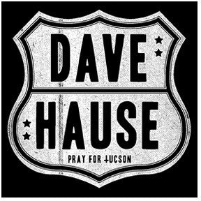 Dave Hause Pray For Tuscon Sticker Front