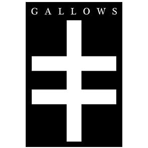 Gallows Cross Sticker Front