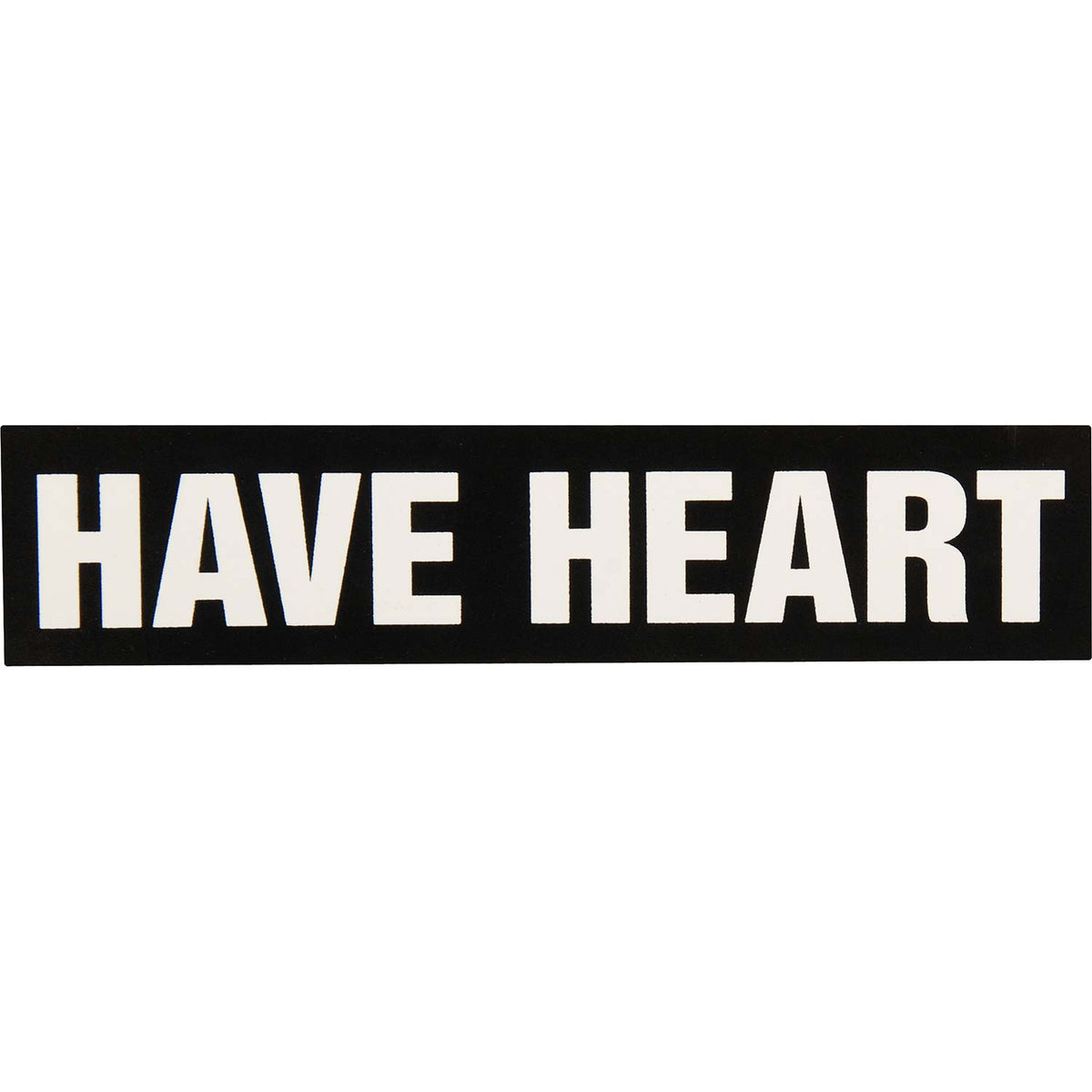 Have Heart Small Logo Sticker Front