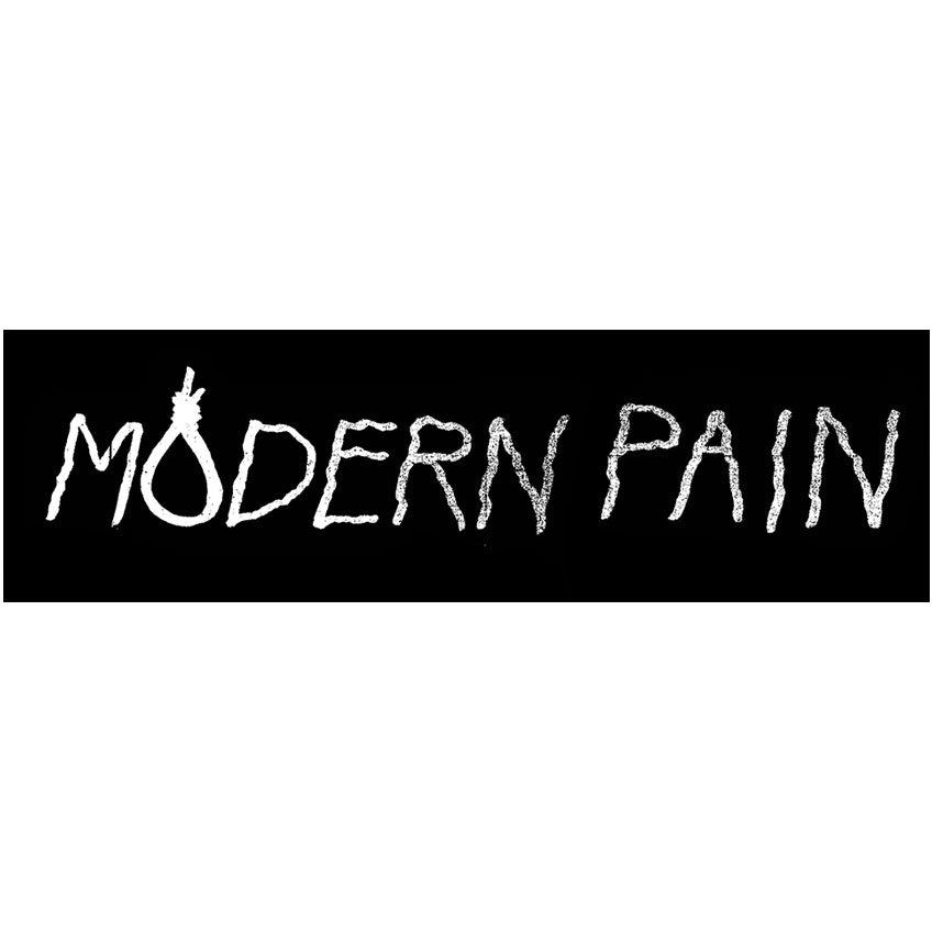 Modern Pain Logo Sticker Front