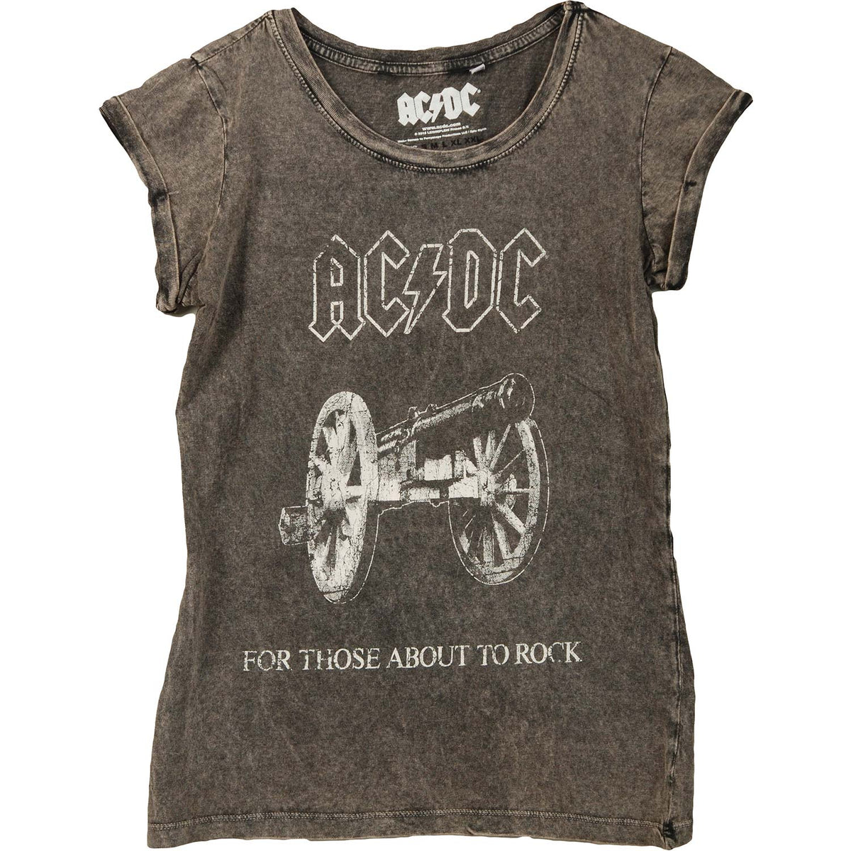 AC/DC About To Rock Junior Top Front
