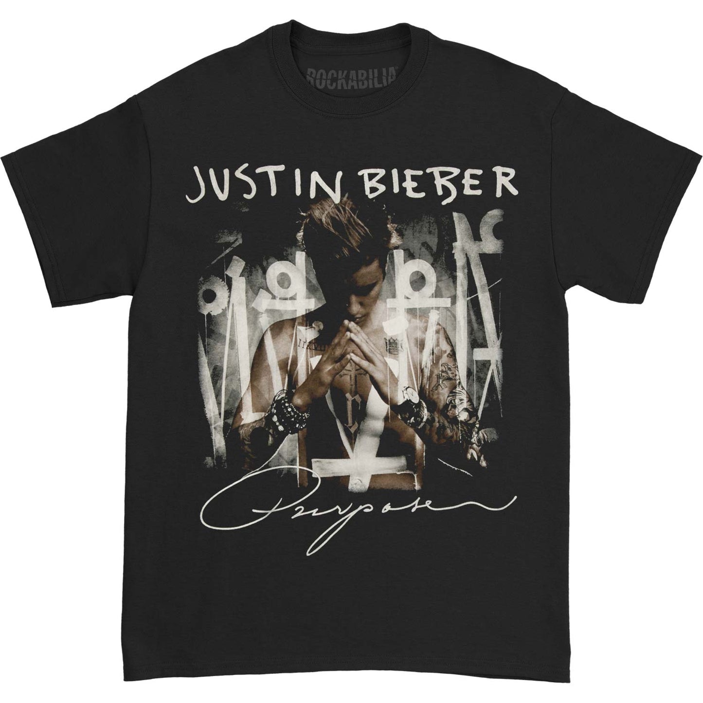 Justin Bieber Purpose Album T-shirt Front