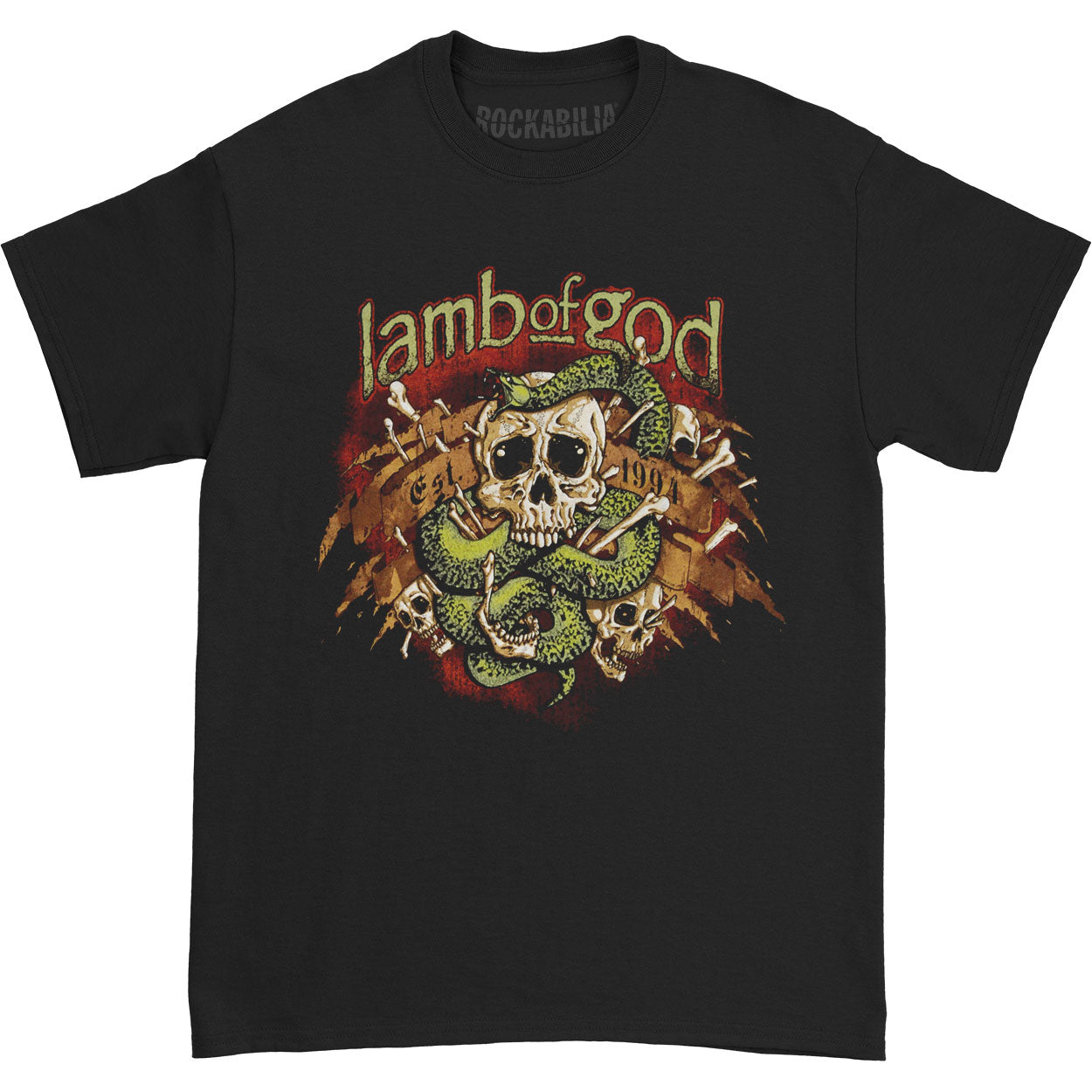 Lamb Of God Venom T-shirt Front