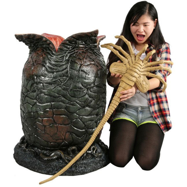 Alien Egg Movie Prop Front