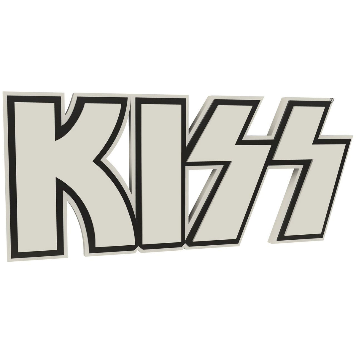 KISS Logo 3D Front