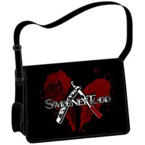 Sweeney Todd Logo Messenger Bag Front