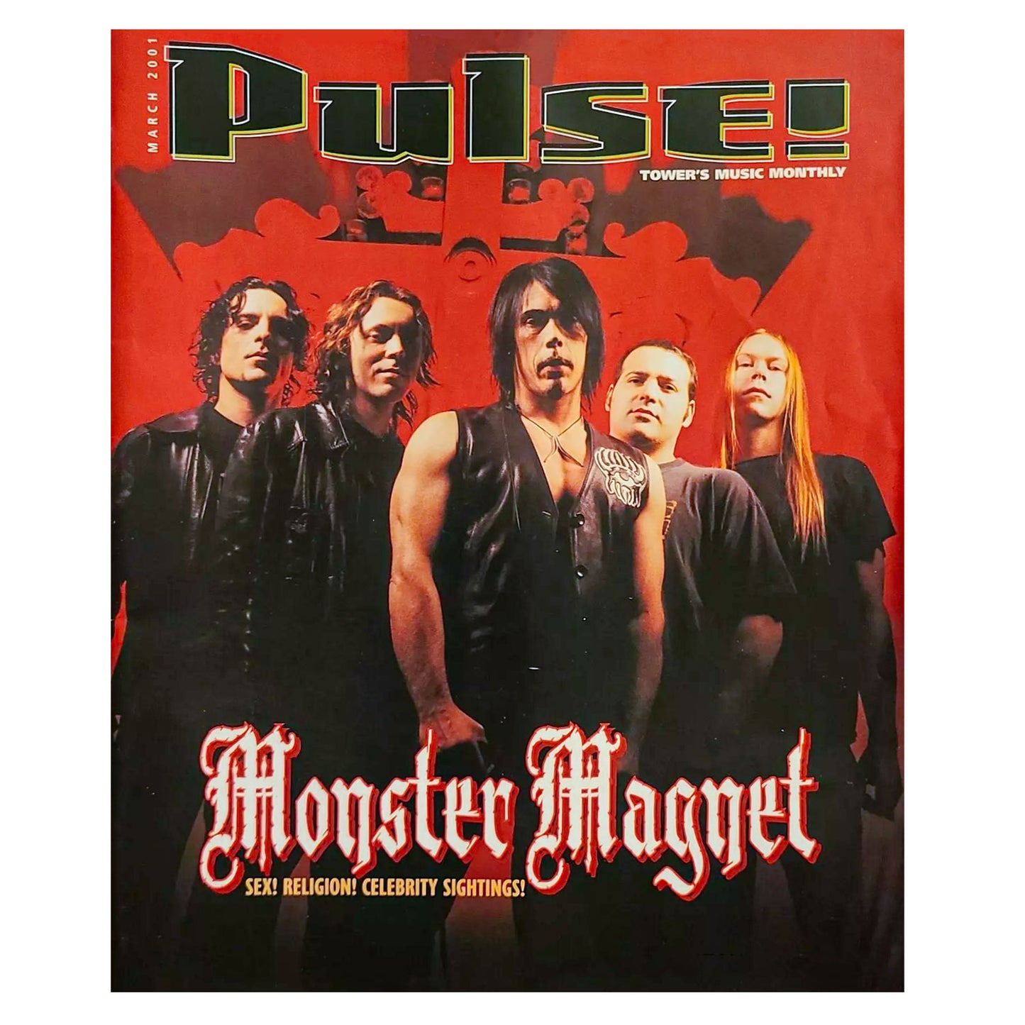 Monster Magnet Pulse! Concert Promo Poster Front