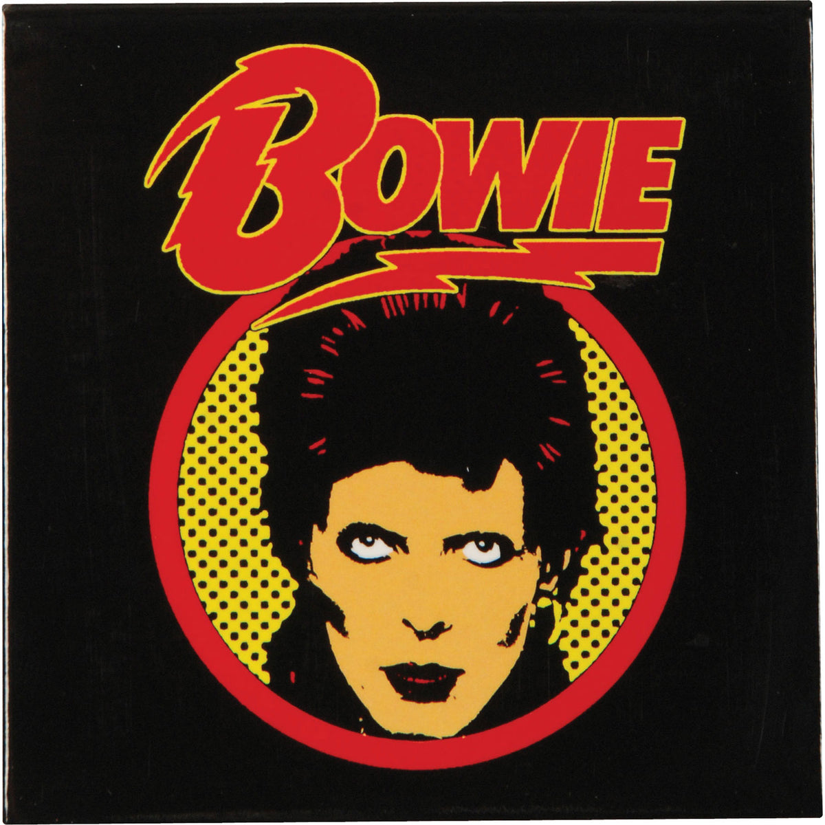 David Bowie Flash Magnet Front