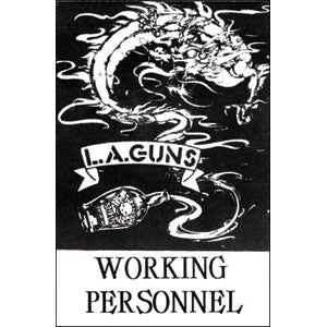 L.A. Guns Cloth Backstage Pass Front
