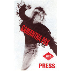 Samantha Fox Cloth Backstage Pass Front