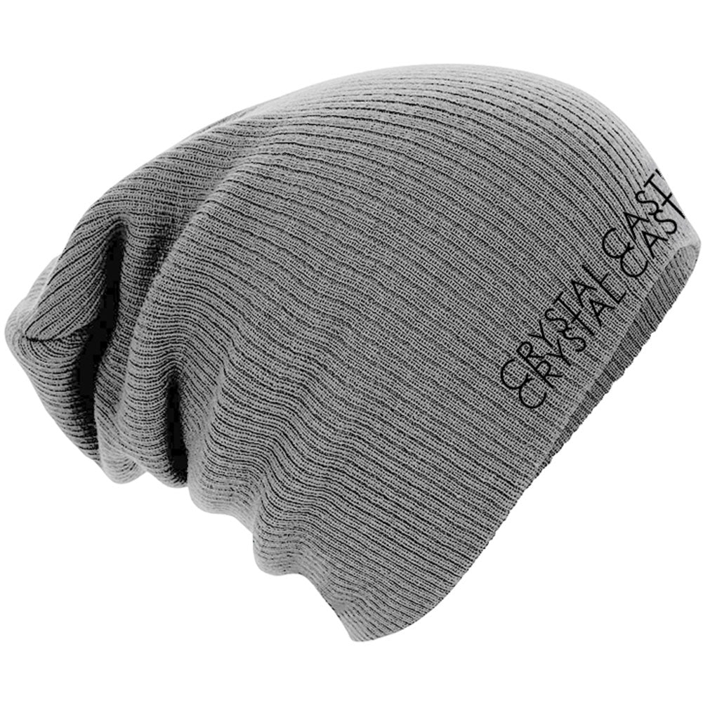 Crystal Castles Logo Beanie Back