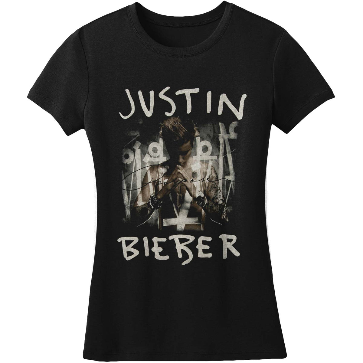 Justin Bieber Purpose Junior Top Front