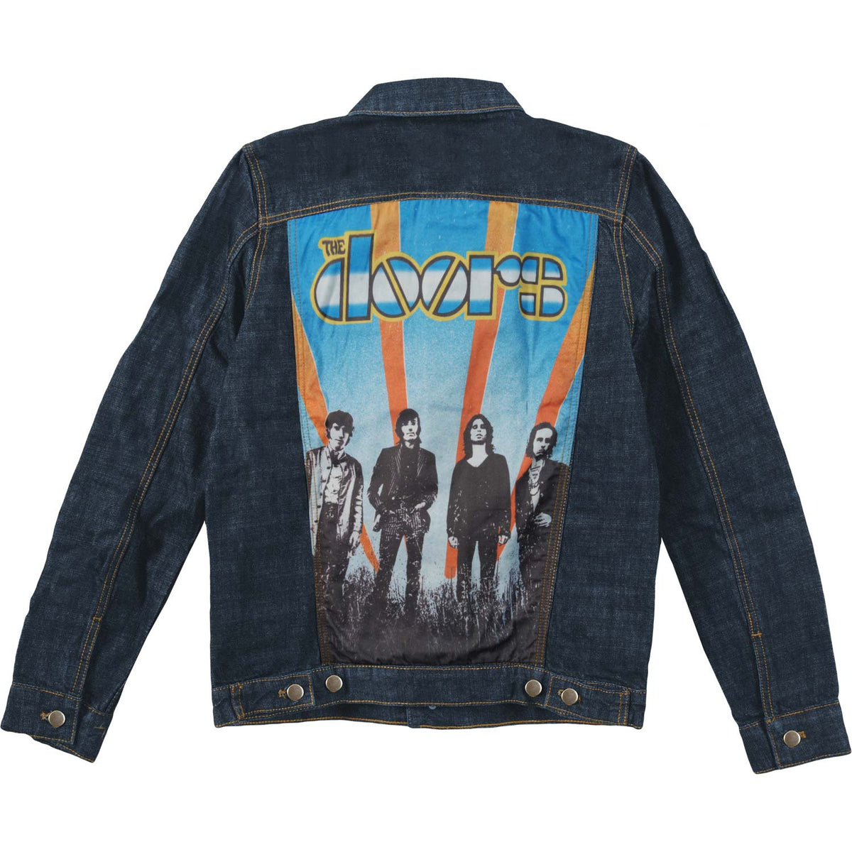 Doors Sunrise Denim Jacket Denim Jacket Back