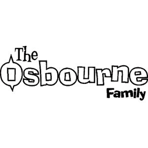 The Osbourne Family Peel & Rub Sticker Front