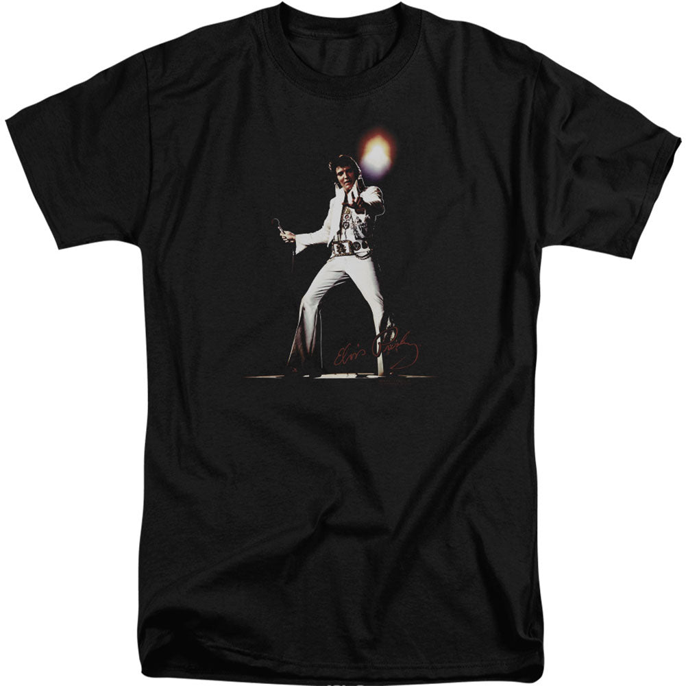 Elvis Presley Glorious Adult T-shirt Tall Front