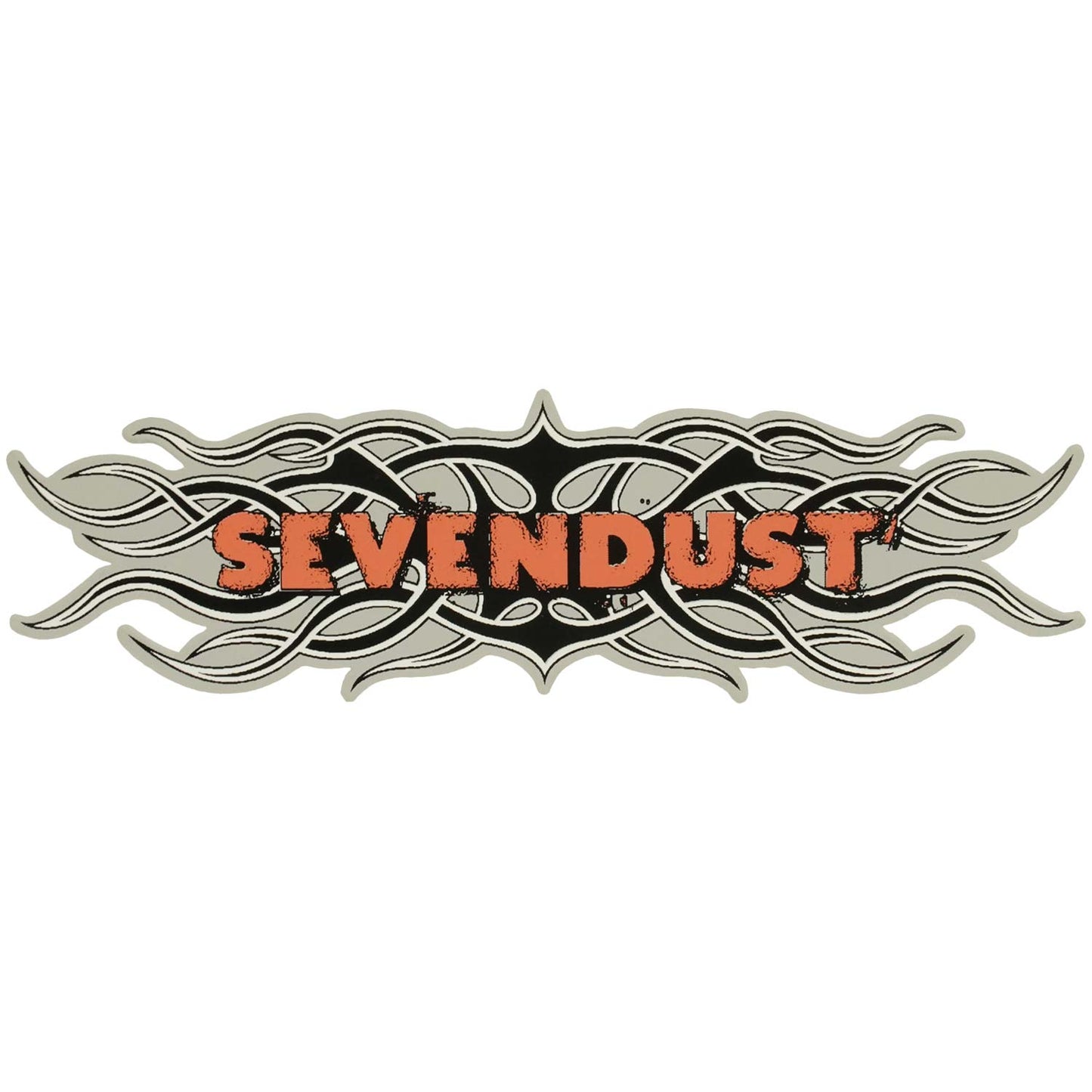 Sevendust Tattoo Logo (6" x 1") Sticker Front
