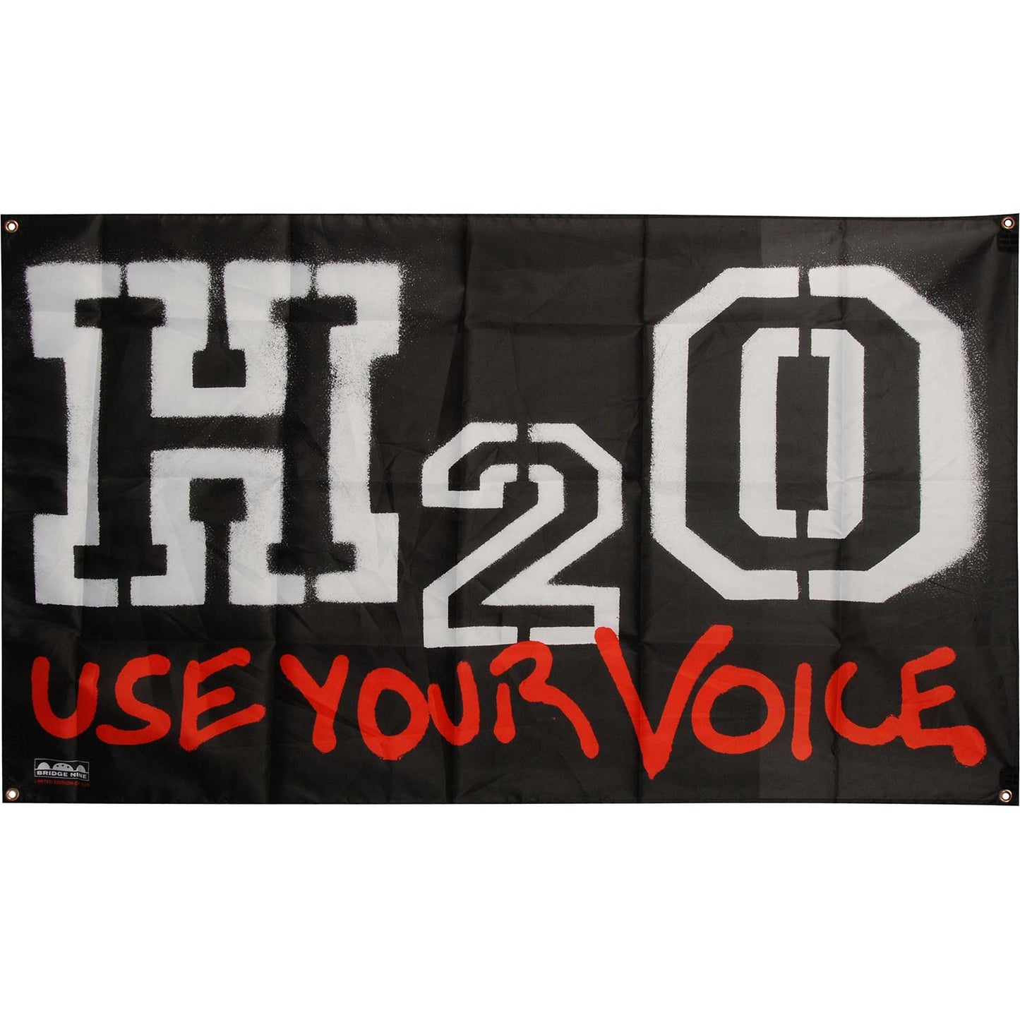 H20 Use Your Voice Poster Flag