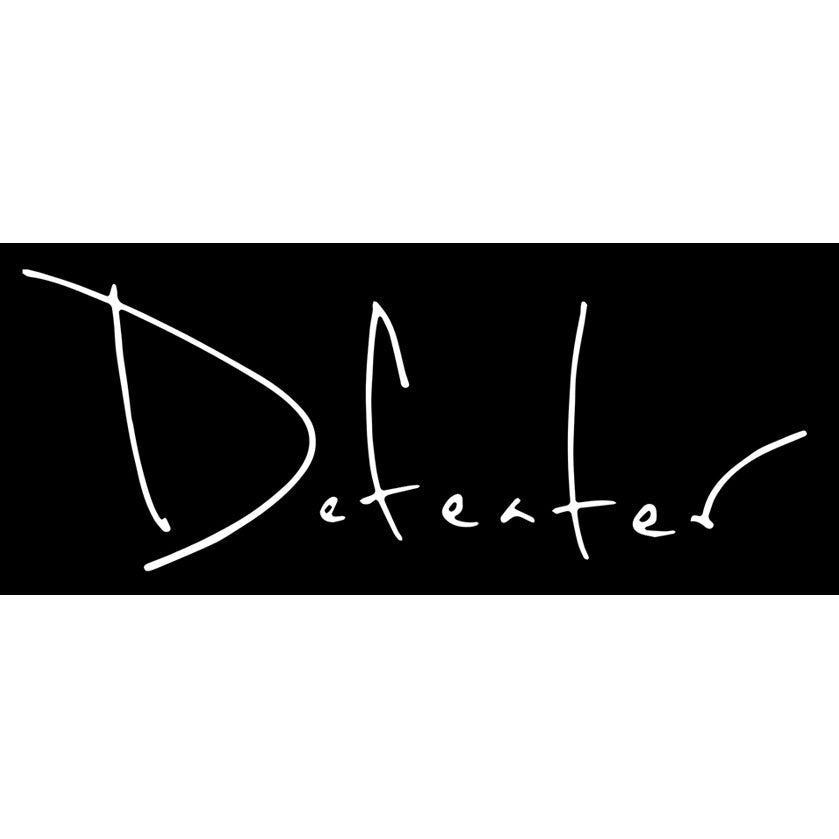 Defeater Script Logo Sticker Front