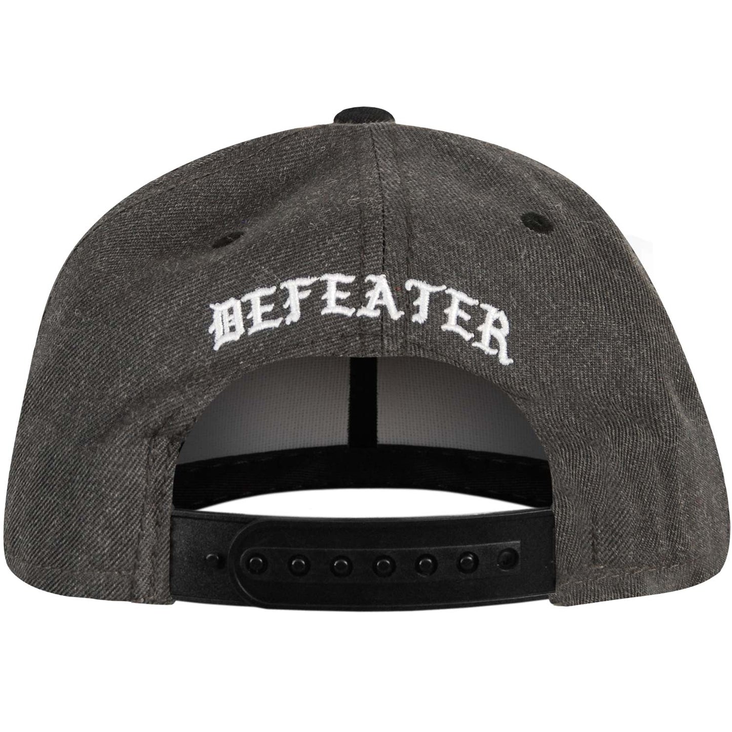 Defeater D Snapback Baseball Cap Back