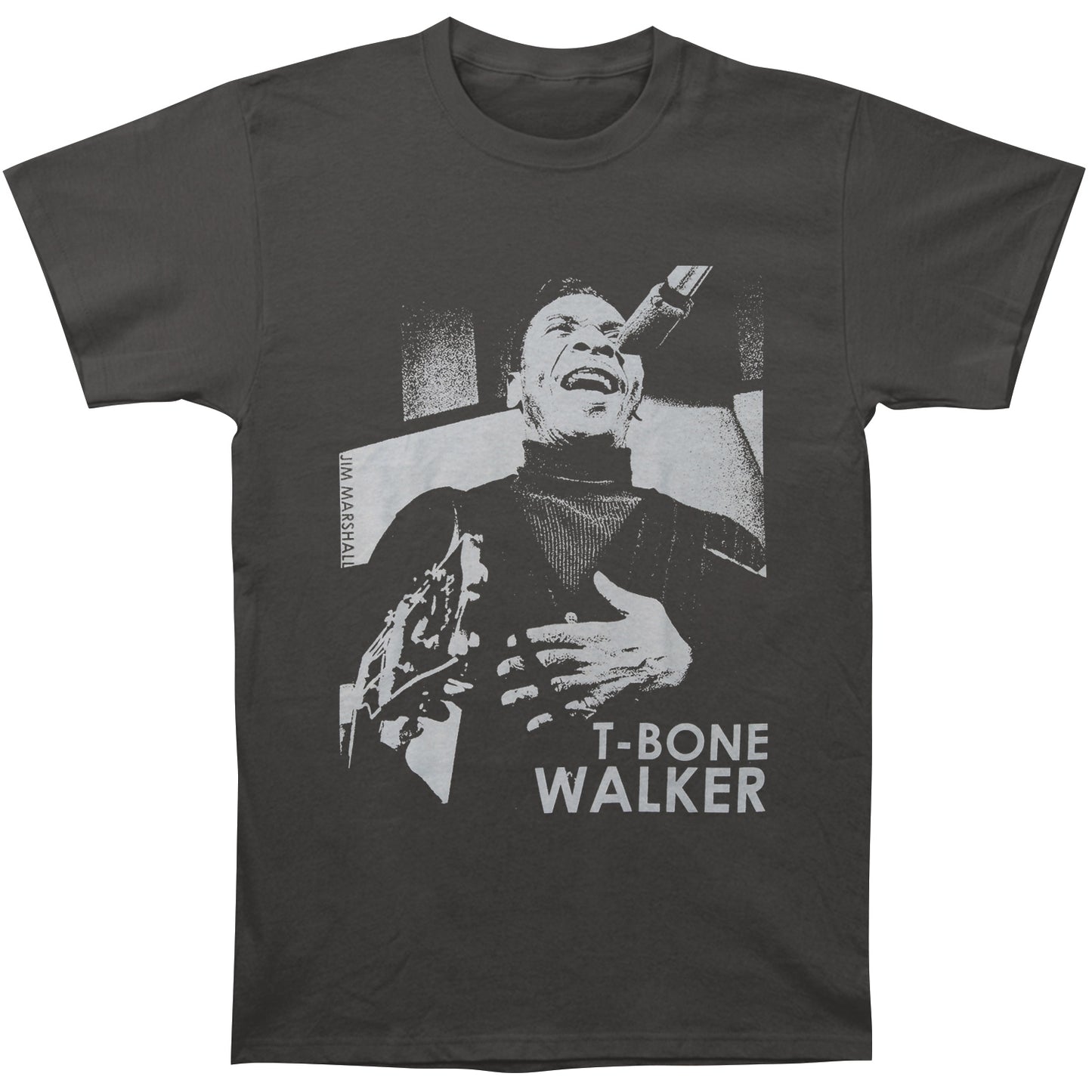 T-Bone Walker Portrait Slim Fit T-shirt Front
