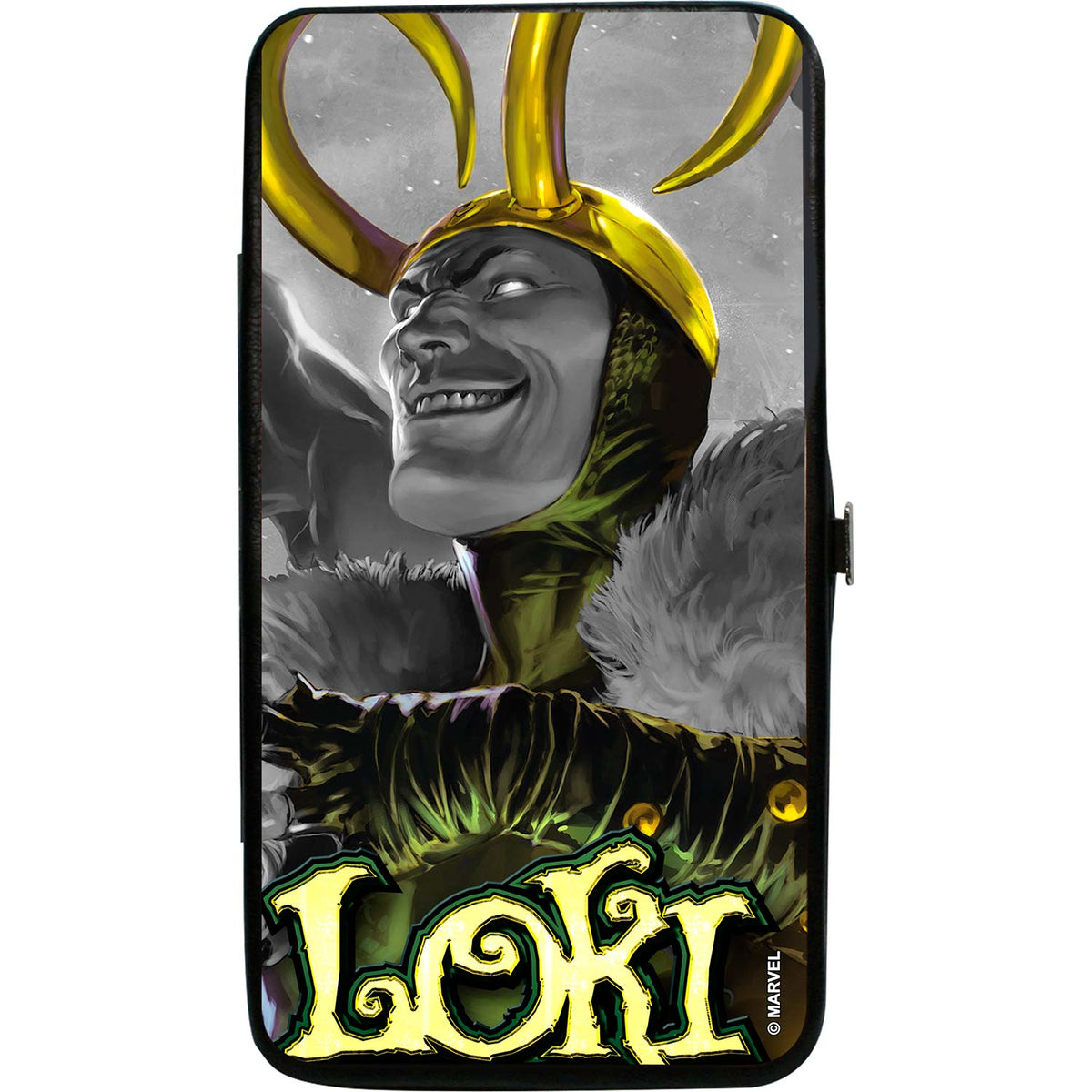 Marvel Comics Siege Loki #1 Cover Pose Grays/Greens/Yellows Girls Wallet Back