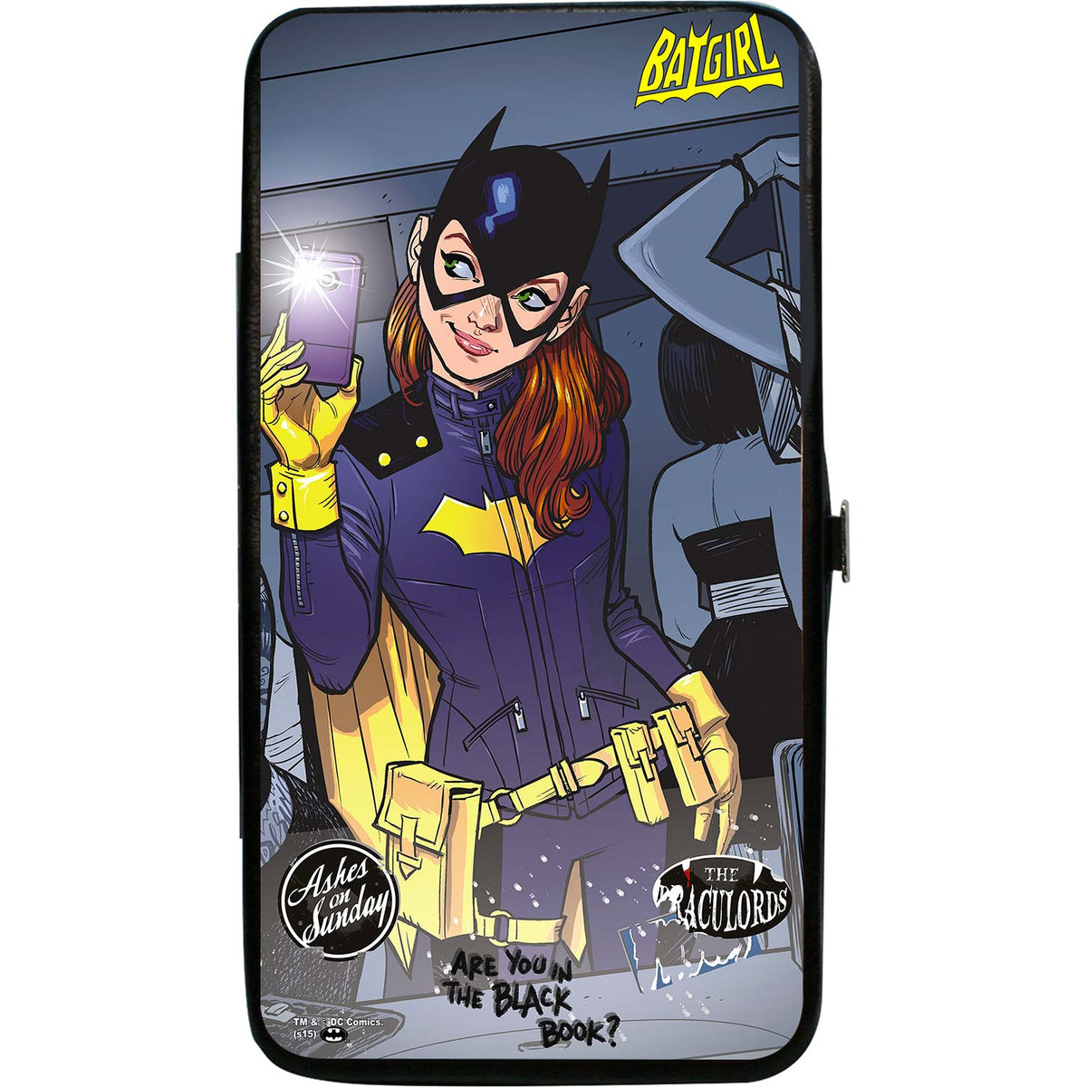 DC Comics New 52 Batgirl #35 Cover Selfie Scene G/P/Y Girls Wallet Back