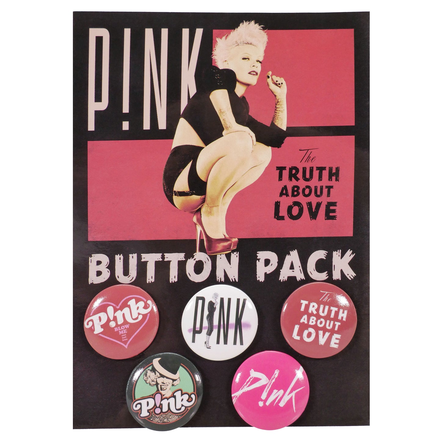 Pink The Truth About Love Collector Items Front