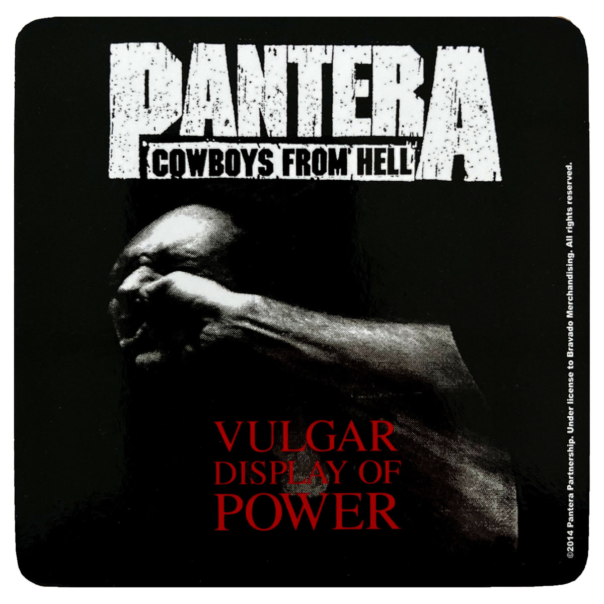 Pantera Vulgar Coaster Front