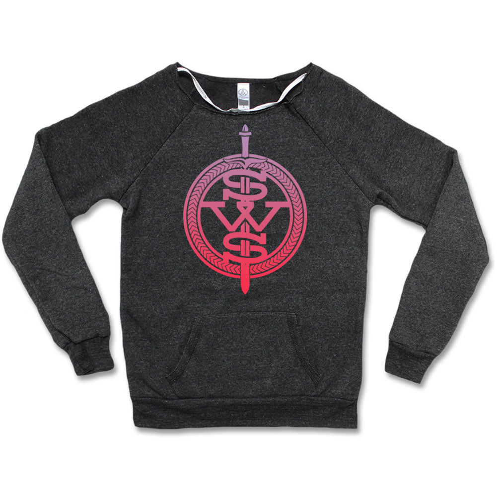 Sleeping With Sirens Faded Logo Sweatshirt Girls Jr Sweatshirt Front