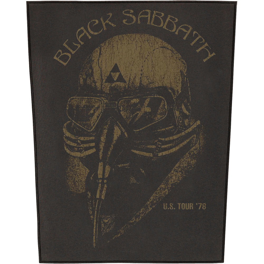 Black Sabbath US Tour 1978 Back Patch Front