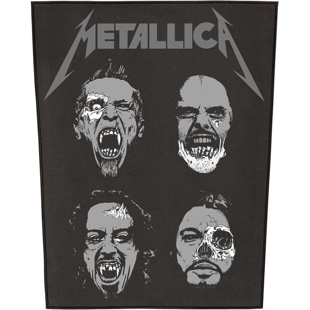 Metallica Undead Back Patch Front
