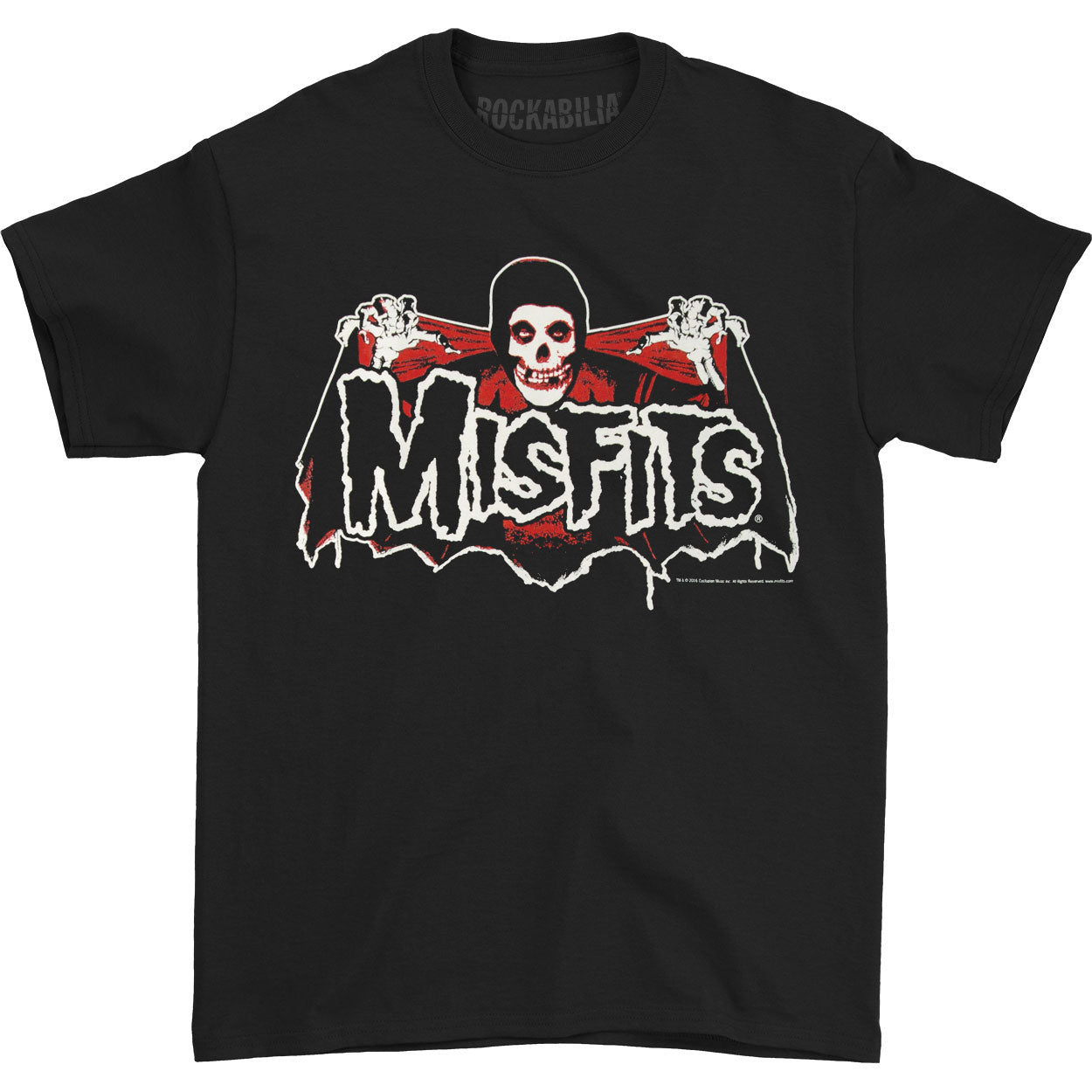 Misfits Batfiend Red Tee T-shirt Front