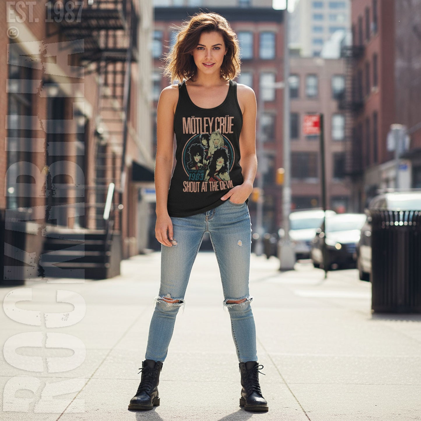 Shout At The Devil Womens Tank