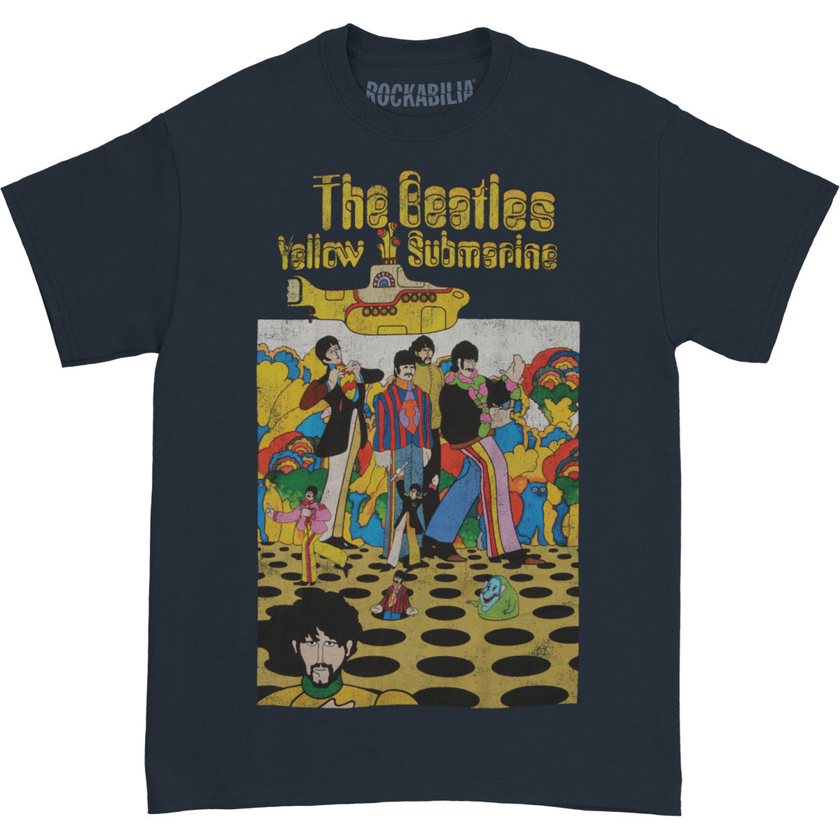 Beatles Yellow Submarine T-shirt Front