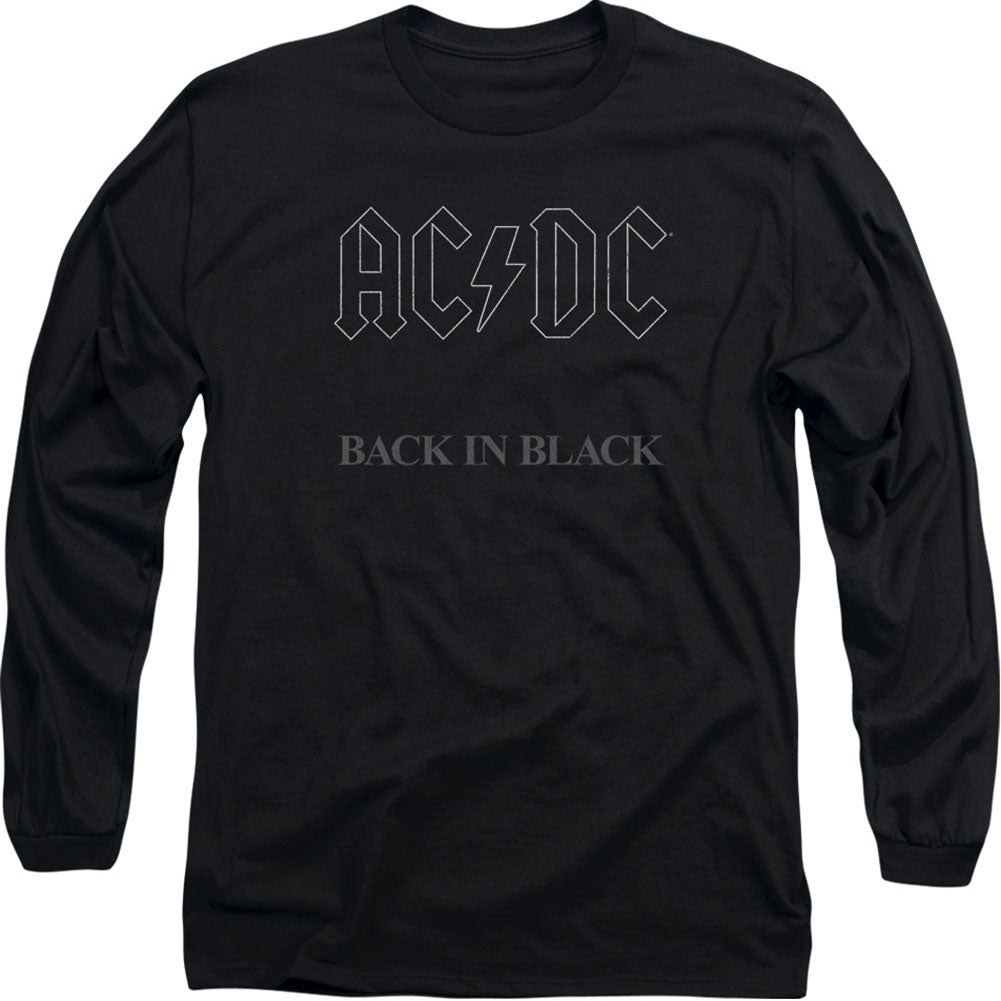 AC/DC Back In Black Long Sleeve Front