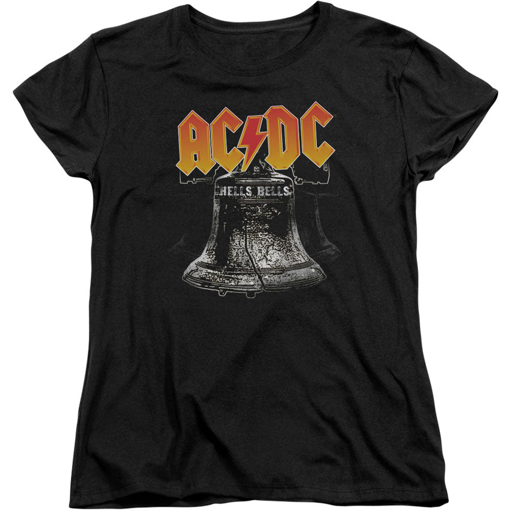 AC/DC Hell's Bells Womens T-shirt Front