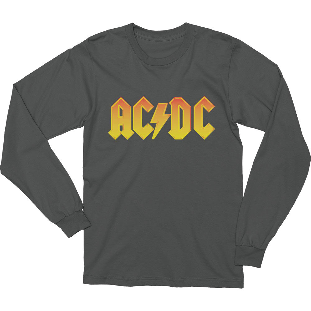 AC/DC Logo Long Sleeve Front